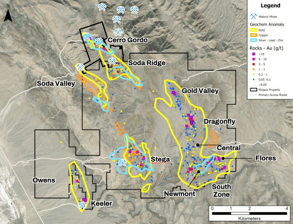 KTO - K2 Gold Mojave Gold Project